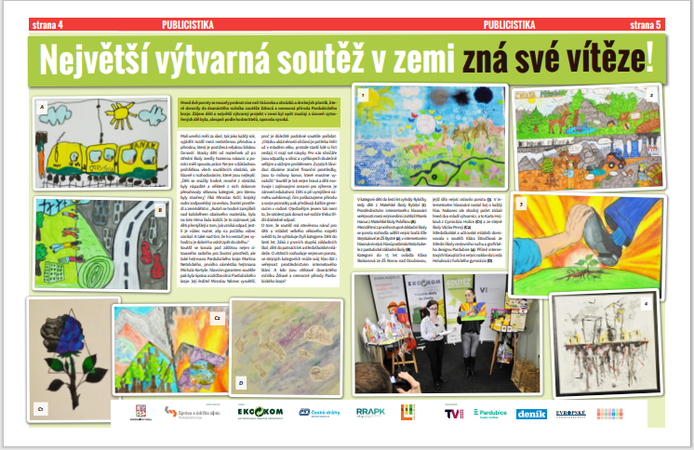 Výtvarná soutěž - Zdravá a nemocná příroda Pardubického kraje 2021