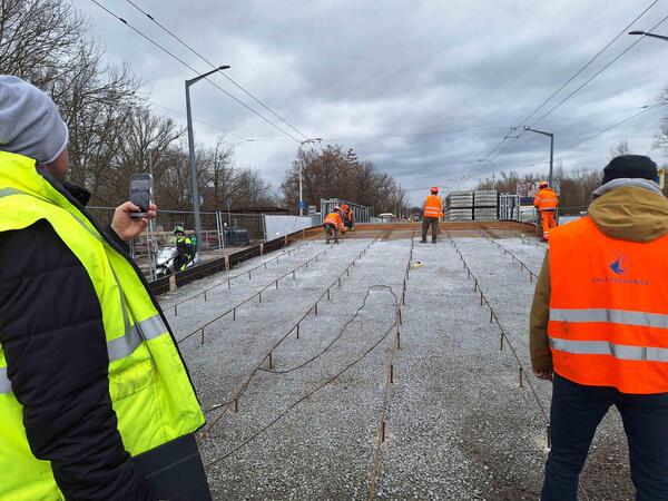 Režim provozu na Wonkově mostu se změní. Začnou práce v krajních částech